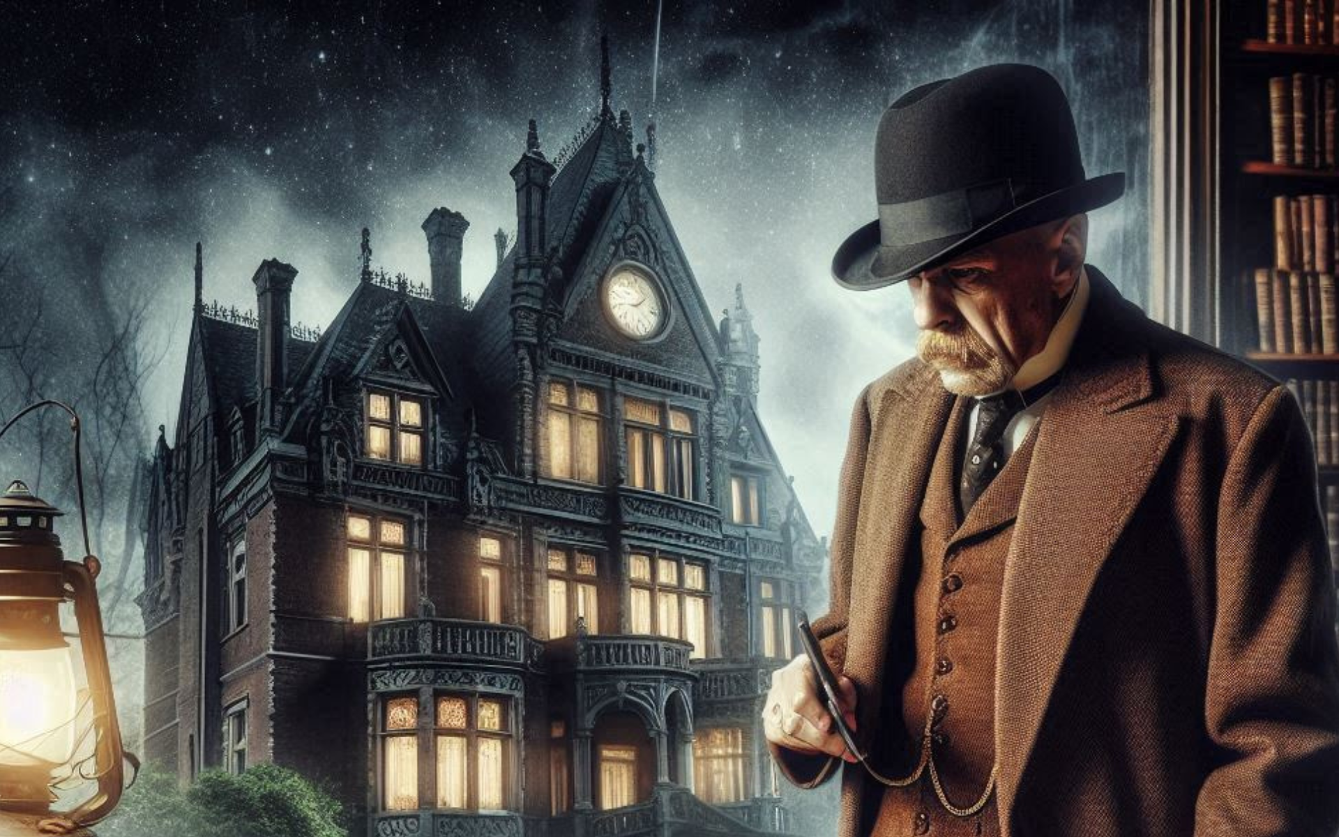 **O Mistério da Mansão Abandonada**